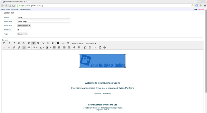 Customize login screen